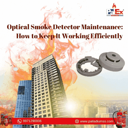 Optical Smoke Detector GIF