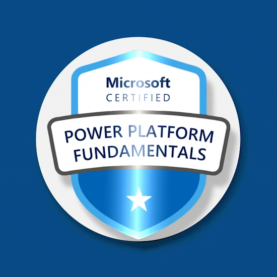 Badge Certification GIF by Microsoft Cloud