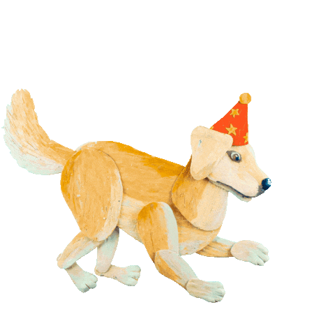 Happy Dog Sticker by camphollow