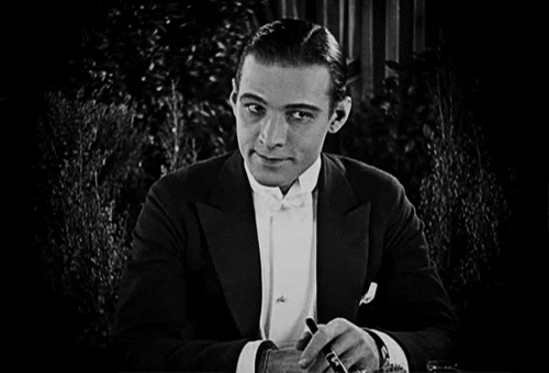 Rudolph Valentino GIF by Maudit - Find & Share on GIPHY