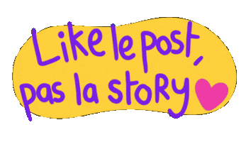 Like This Post Sticker by Marie Boiseau