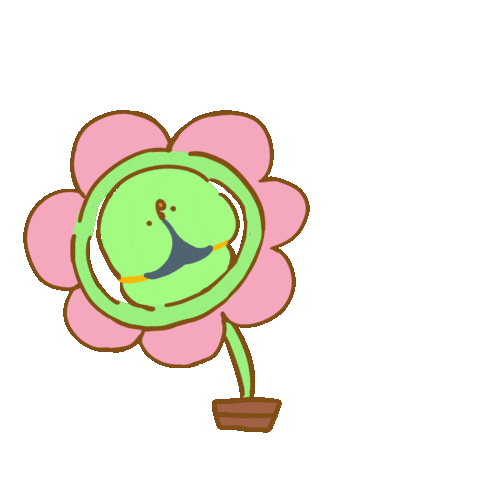 Happy Flower Sticker