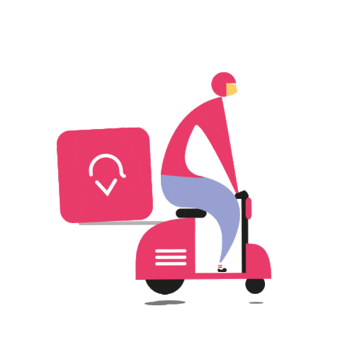 Delivery Icecream Sticker by Ciaogelato