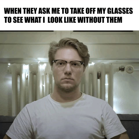 Glasses GIF