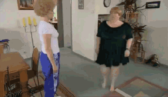 Kath And Kim Dancing GIF