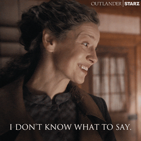 Shocked Claire Fraser GIF by Outlander