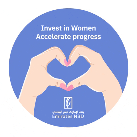Women Invest GIF by EmiratesNBD