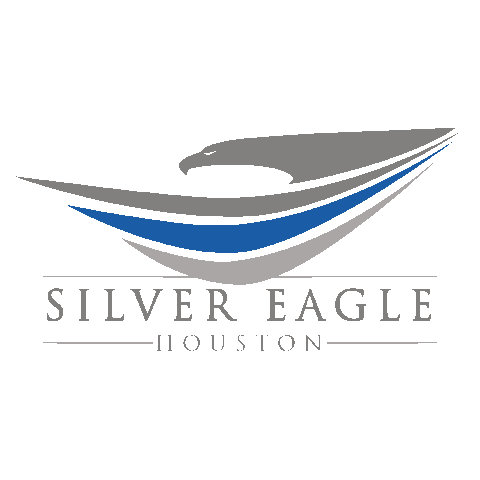 Silver Eagle Houston Sticker
