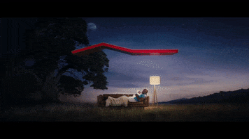 Look Up Shooting Star GIF by American Family Insurance
