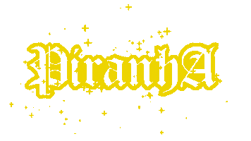 Glitter Piranha Sticker by Lojararaca