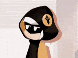 Stare Eyebrow Raise GIF