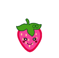 Strawberry Jointhefun Sticker by Daleyza + Dalary