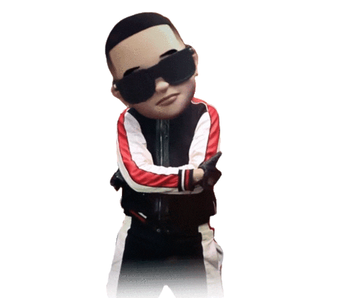 Snow Say What Sticker by Daddy Yankee for iOS & Android | GIPHY