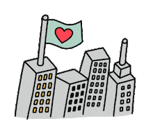 City Skyscraper Sticker by Off Their Plate