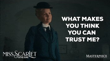 You Can Trust Me GIF by MASTERPIECE | PBS
