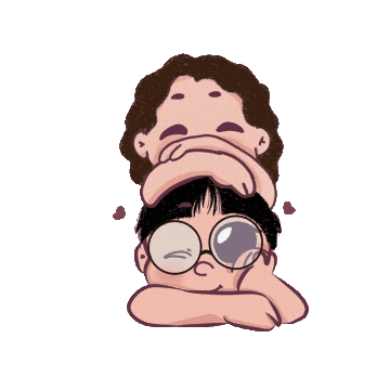 Heart Crying Sticker