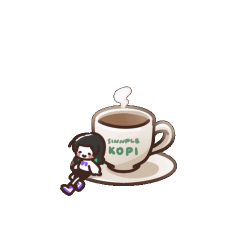Hot Coffee Sticker
