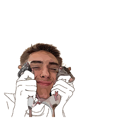 Christmas Man Sticker