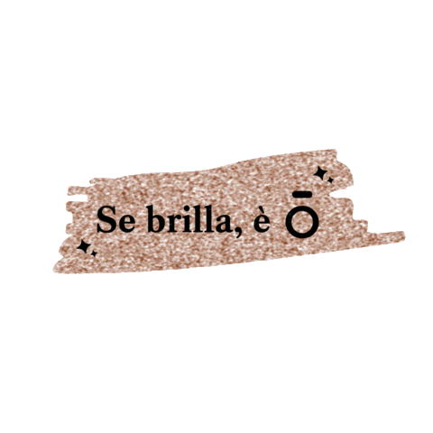 É O Sticker by My Mō Gioielli