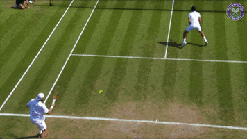 tennis doubles GIF by Wimbledon