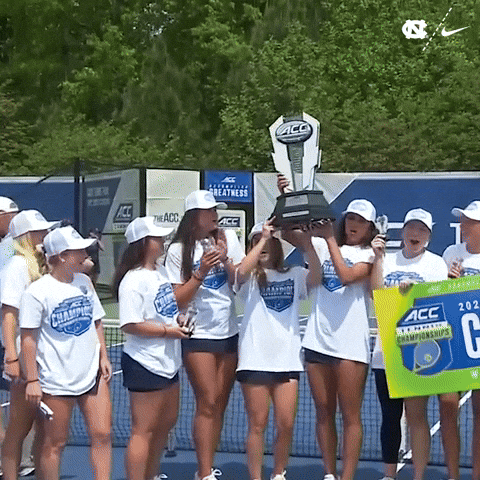 Excited University Of North Carolina GIF by UNC Tar Heels