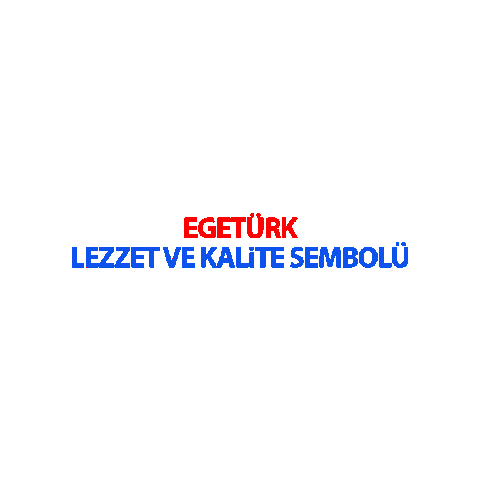 Egetuerk Sticker