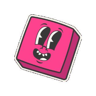 Tommy Pixel Sticker by Creatomatic