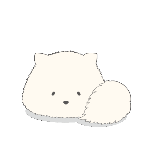 Cat Dog Sticker by moimoimoinen