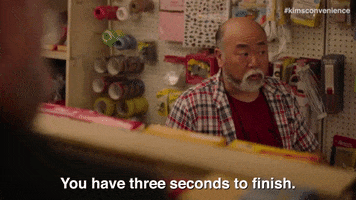 Hurry Up Bully GIF by Kim's Convenience