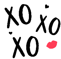 I Love You Kiss Sticker by myposter