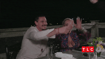 Celebrate Hands Up GIF by TLC