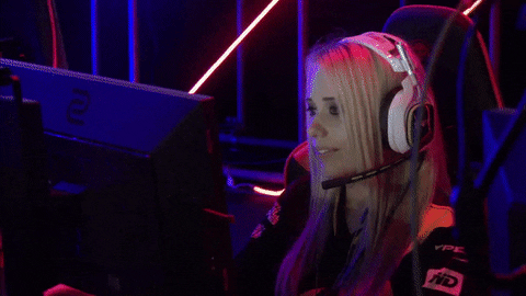 Gamer Girl GIF by dignitas - Find & Share on GIPHY