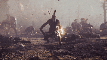 battle excite GIF by Assassin's Creed