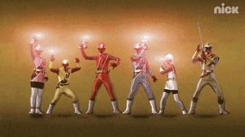 power rangers friends GIF by Nickelodeon