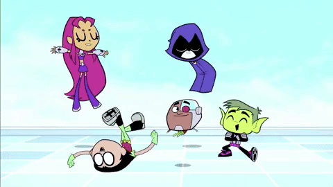 Celebrar Teen Titans Go GIF by Cartoon Network EMEA - Find & Share on GIPHY