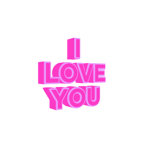 I Love You Sticker