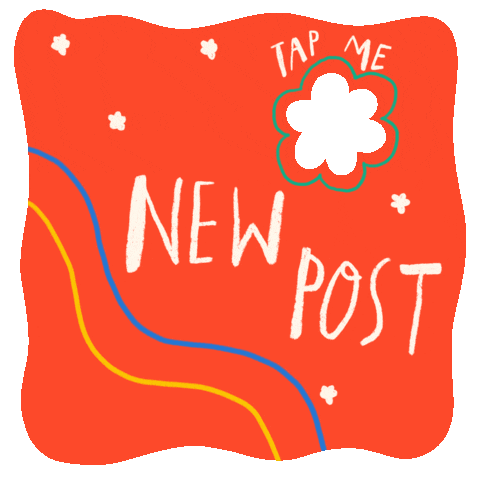 New Post Peek Sticker by Nhena