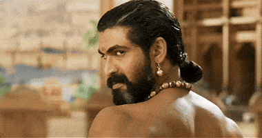 Angry Rana Daggubati GIF