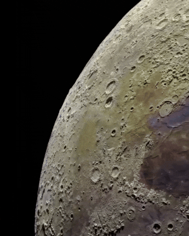 The Moon Space GIF