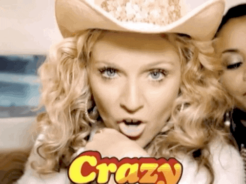 Queen Of Pop Omg GIF - Find & Share on GIPHY