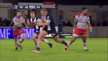 Top 14 Running GIF by La Buvette d'Armandie