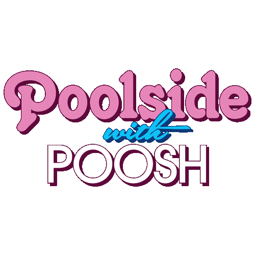 Poolside Sticker by POOSH