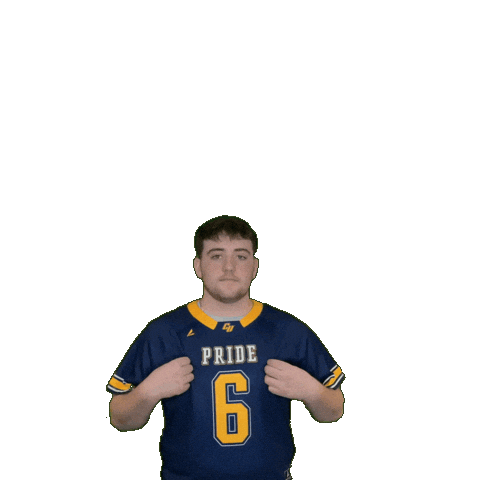 Clarke Pride Sticker by Clarke University