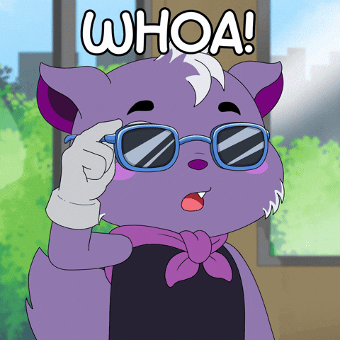 Summer Wow GIF by Amiko Legends