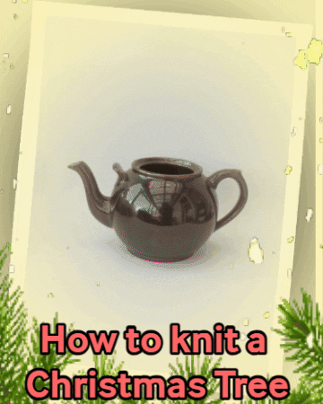 Christmas Tree Knitting GIF by TeaCosyFolk