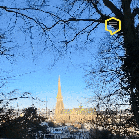 Winter Church GIF by Linz News