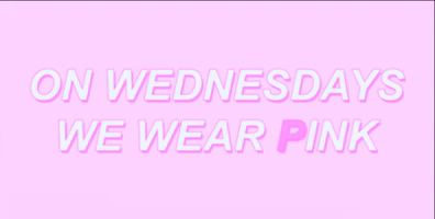 Pink Wednesday GIF