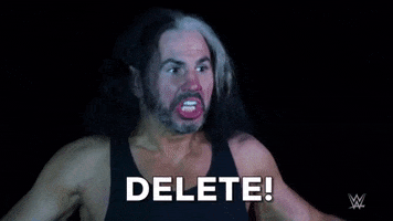 delete matt hardy GIF by WWE