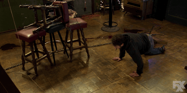 Charlie Day Pain GIF by It's Always Sunny in Philadelphia