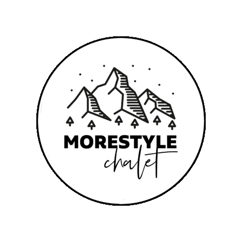 morestyle chalet Sticker